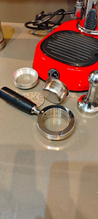 Macchina da caffè La Pavoni Europiccola + kit barista pro