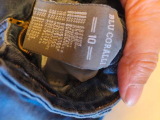 Pantaloncini jeans bimbo 10 anni