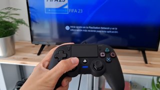 Pacchetto PS4 Slim Bianca + Controller Nacon + FIFA 23