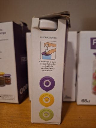 Lote envases al vacio nuevos