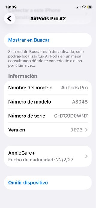 Apple AirPods Pro (2ª gen) - Blancos