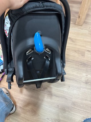Silla de coche para bebé negra