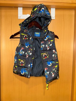 Chaleco niño Sonic The Hedgehog Talla 6/7años