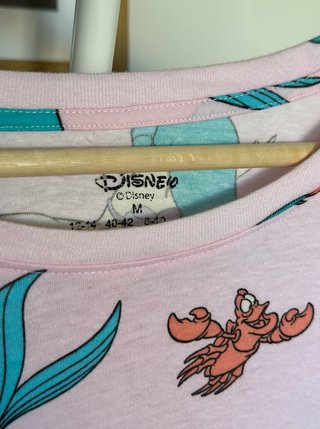 Camisón Algodón La Sirenita Disney Primark Talla M