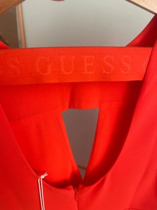 Guess Vestito Tubino Rosso
