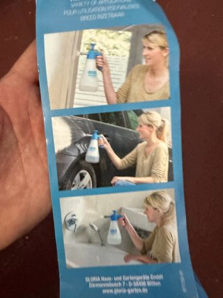 Pulverizador GLORIA FoamyClean 100