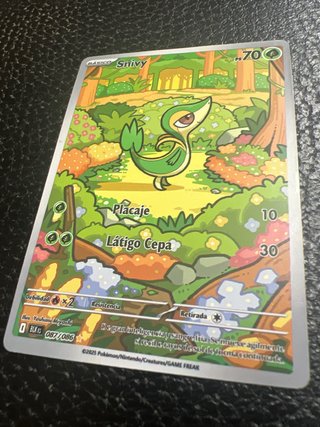 Carta Pokémon Snivy Básico 70 HP