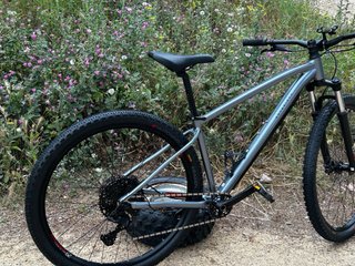 Bicicleta Todoterreno Gris