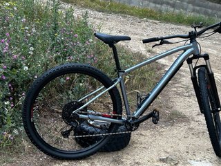 Bicicleta Todoterreno Gris