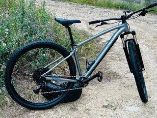 Bicicleta Todoterreno Gris