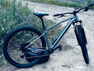 Bicicleta Todoterreno Gris