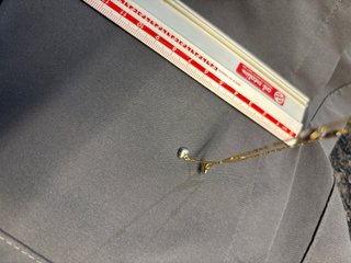 Gargantilla oro 18k  con corazones