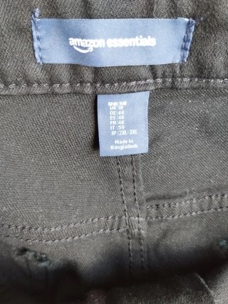 Pantalón vaquero mujer negro