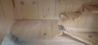 Jaula Madera Hámster con Rueda y Accesorios