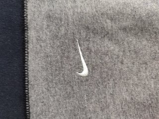 Jersey Nike Rayas Negro y Gris