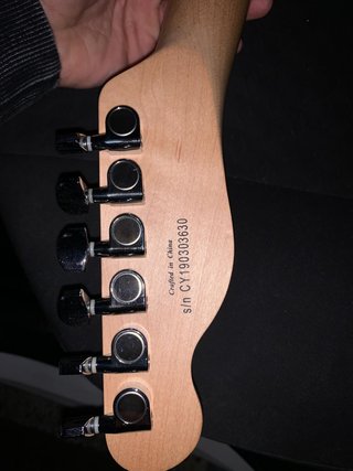 Squier Telecaster Fender Affinity Impecable