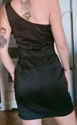 Vestido de fiesta negro