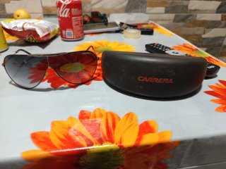 Gafas de sol Carrera negras y grises