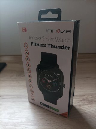 Reloj Inteligente Innova Fitness Thunder Negro