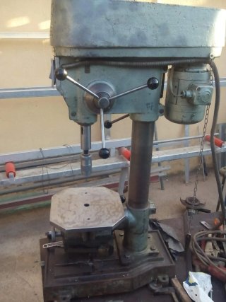 Taladro de columna industrial