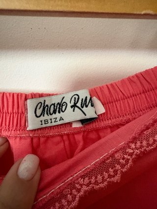Falda larga Charo Ruiz Ibiza rosa