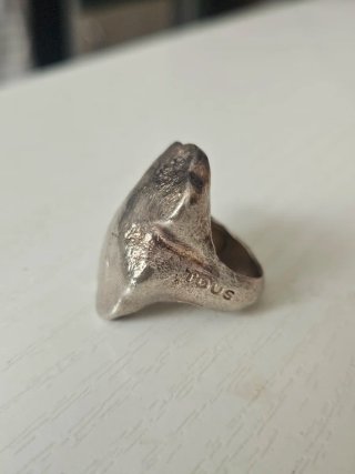 Anillo Oso Tous Plata