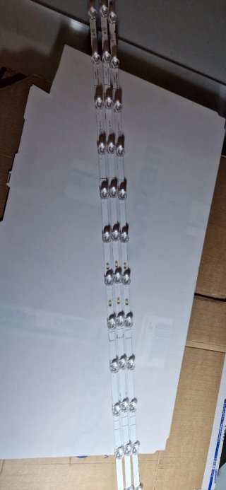 3 Tiras LED Hisense HD580X1U91 Nuevas