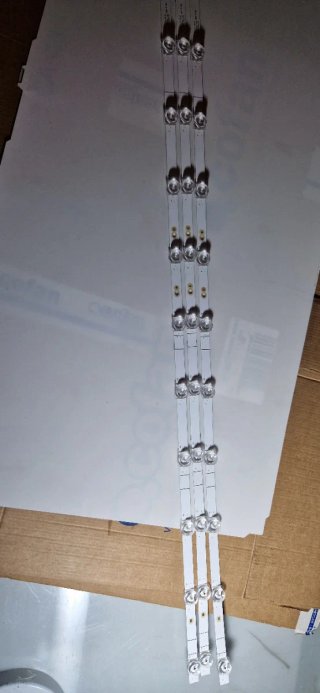 3 Tiras LED Hisense HD580X1U91 Nuevas