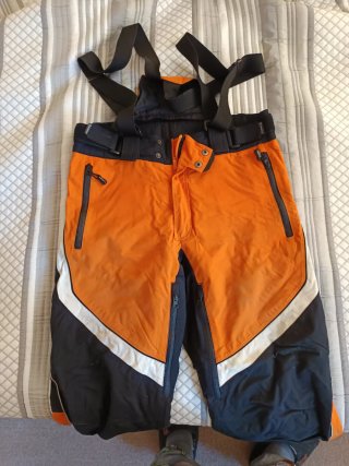 Traje esquí Volki Hombre Negra/Naranja