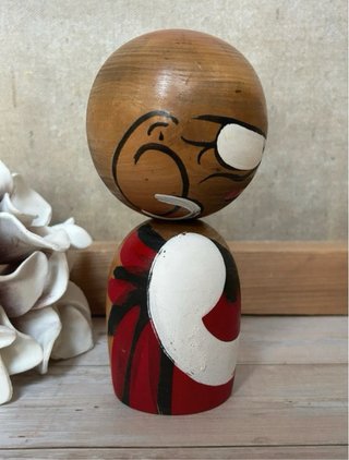 Kokeshi Sosaku Daruma Nodder - Nyogetsuin