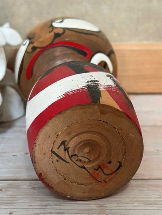 Kokeshi Sosaku Daruma Nodder - Nyogetsuin