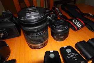 Lote Profesional Canon EOS 80D + extras+objetivos