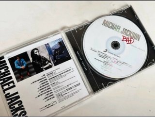 PRECINTADO-CD BAD MICHAEL JACKSON + LIBRO LEGEND m