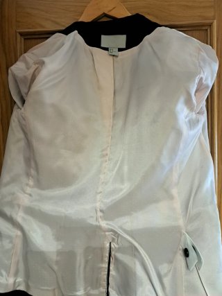 Blazer H&M Negra Talla 44