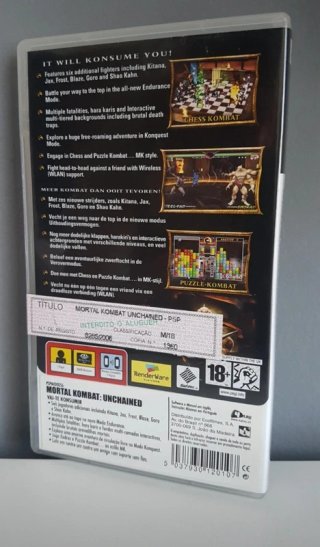 Mortal Kombat Unchained PSP Completo