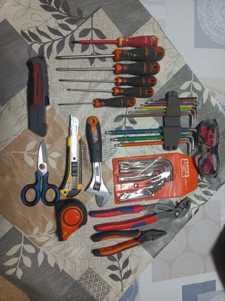 Pack Herramientas Variadas: Bahco, Stanley, Knipex