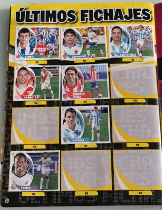 Álbum Panini Este Liga BBVA 2012-13