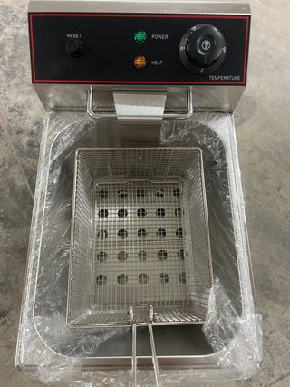 Freidora Eléctrica Acero Inoxidable