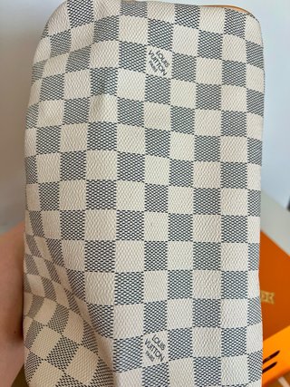 Bolso  Piel Blanco y Marrón