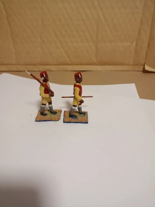 Figuras Soldados Plomo Senegal