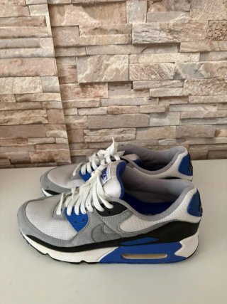 Nike Air Max 90 Gris y Azul