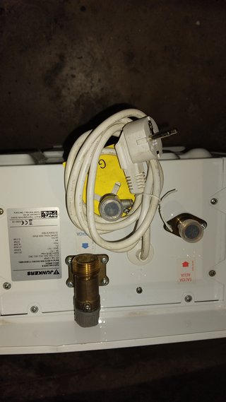 Calentador Junkers Gas Butano Estanco Automático