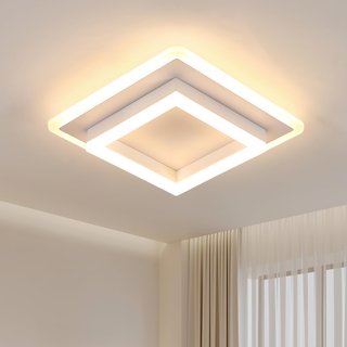 Lámpara Techo LED Cuadrada 30W 3000K (2 uds)