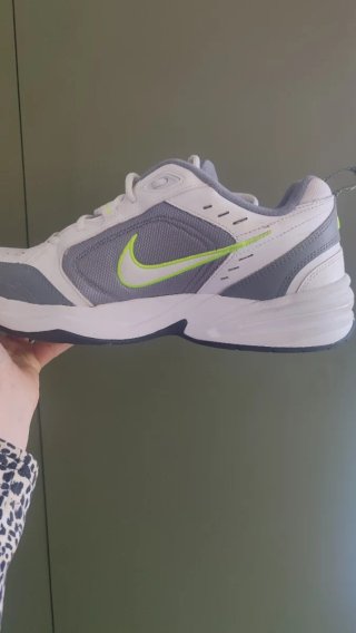 Nike Scarpe Uomo Taglia 45 Grigio Bianco
