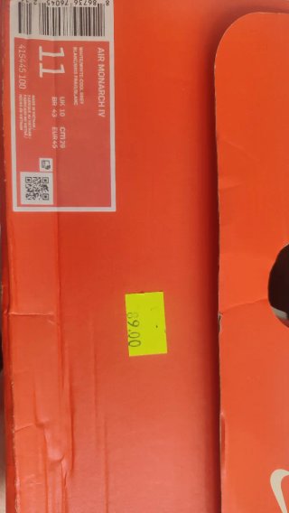 Nike Scarpe Uomo Taglia 45 Grigio Bianco