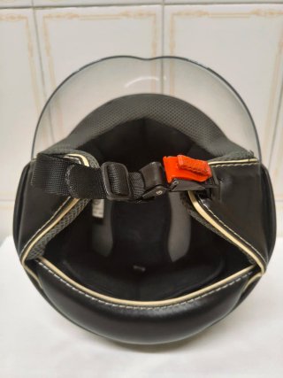 Casco Moto Negro Talla XS