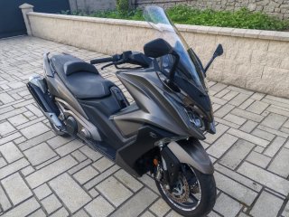Kymco Maxi Scooter Negra/Gris