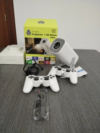 Proyector Smart TV S40 Max 4K + 15.000 Juegos