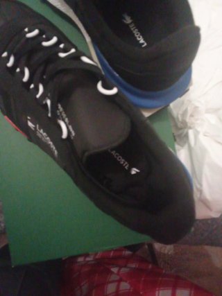 Botines Lacoste Talla 45 Negros