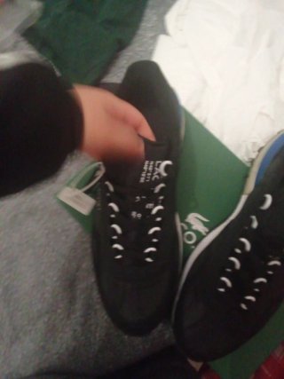 Botines Lacoste Talla 45 Negros